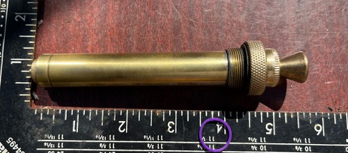 Vintage tilley brass pump - brass,