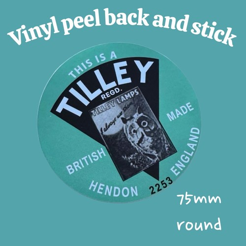 Tilley lamp vinyl - tilley, sticker