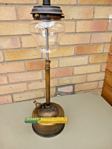 Vintage tilley table lamp - vintage,