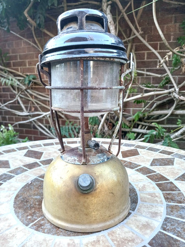 Vintage tilley lamp - tilley, gold